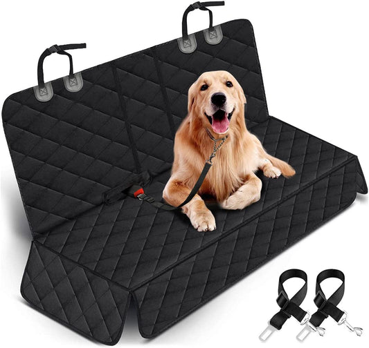 Dog Car Seat Cover, Back Seat Cover for Dogs Pet Car Seat Protector Waterproof Bench 
